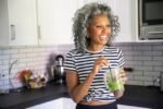 Happy Midlife Woman with Fibro
